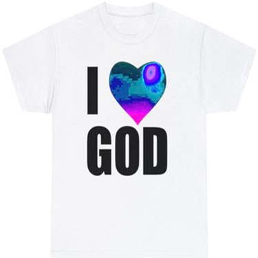 I Heart God-Wht T,P