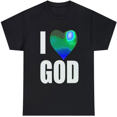 I Heart God-Blk 3 Clr